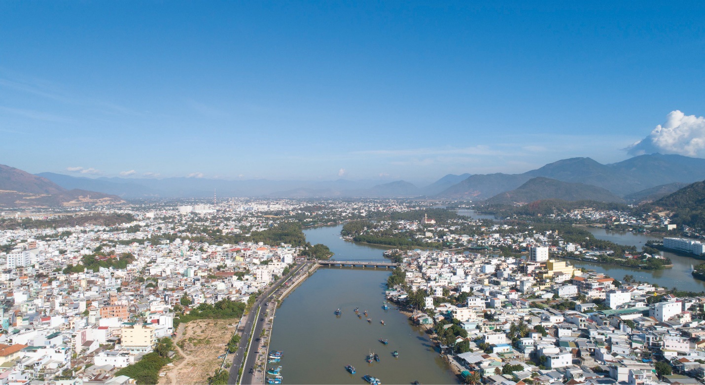 Bất động sản khu dân cư ven sông Cái nhận được sự quan tâm khi khu vực này đang được đầu tư về quy hoạch giao thông, tiện ích công cộng.